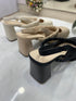 Retro Elegant Marry Jane Sling Block Heels